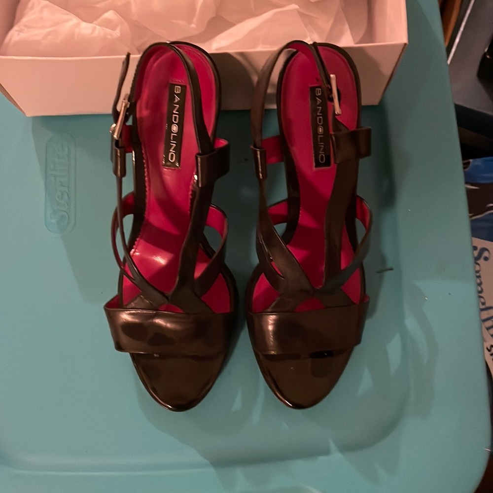 Black high heels